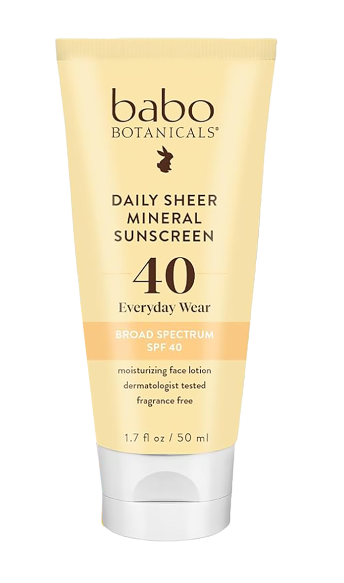 Babo Botanicals Daily Sheer Mineral Sunscreen Lotion SPF 40-image1