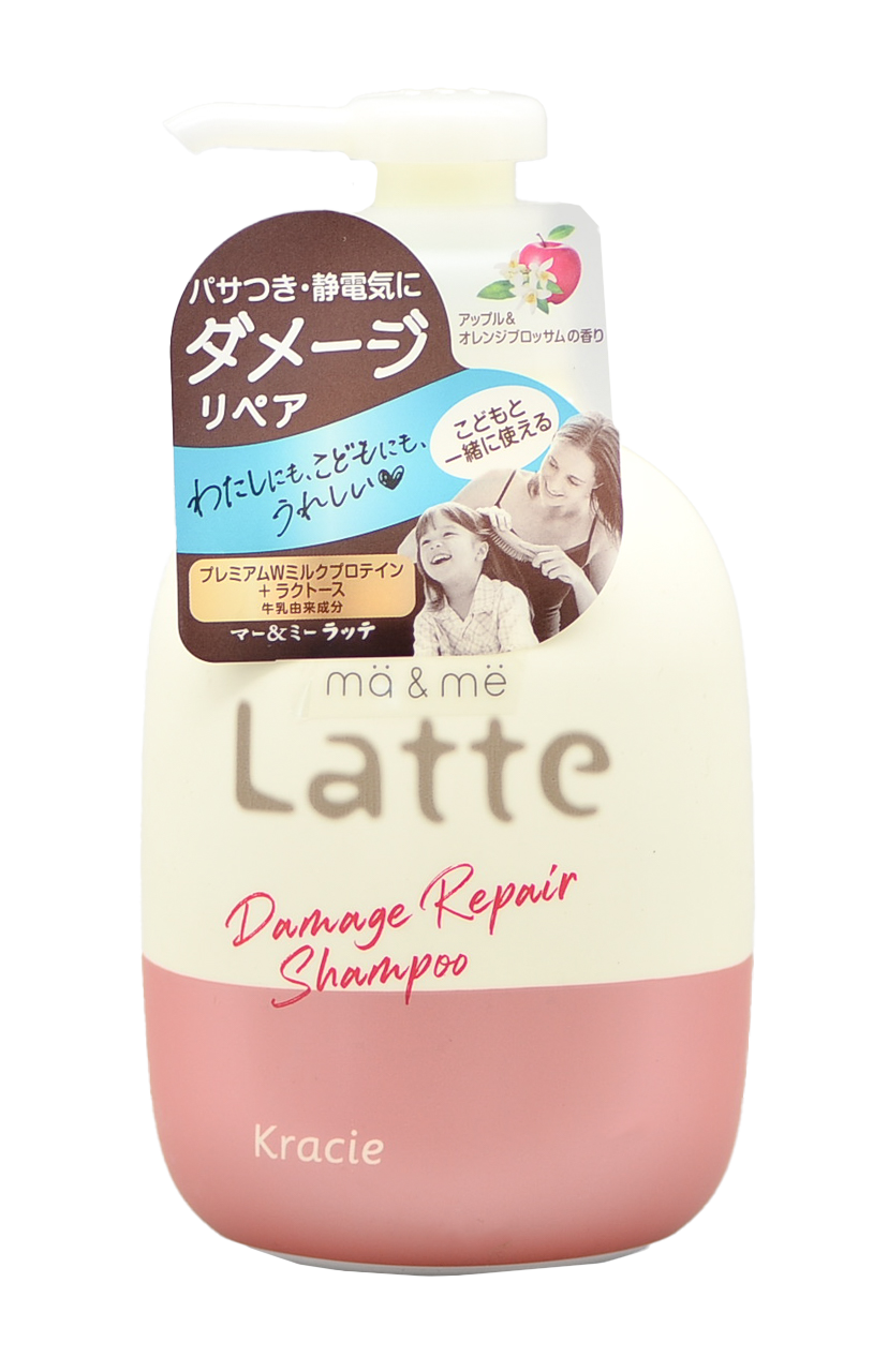 16.6 oz, Kracie ma & me Latte Damage Repair Shampoo | SleekShop