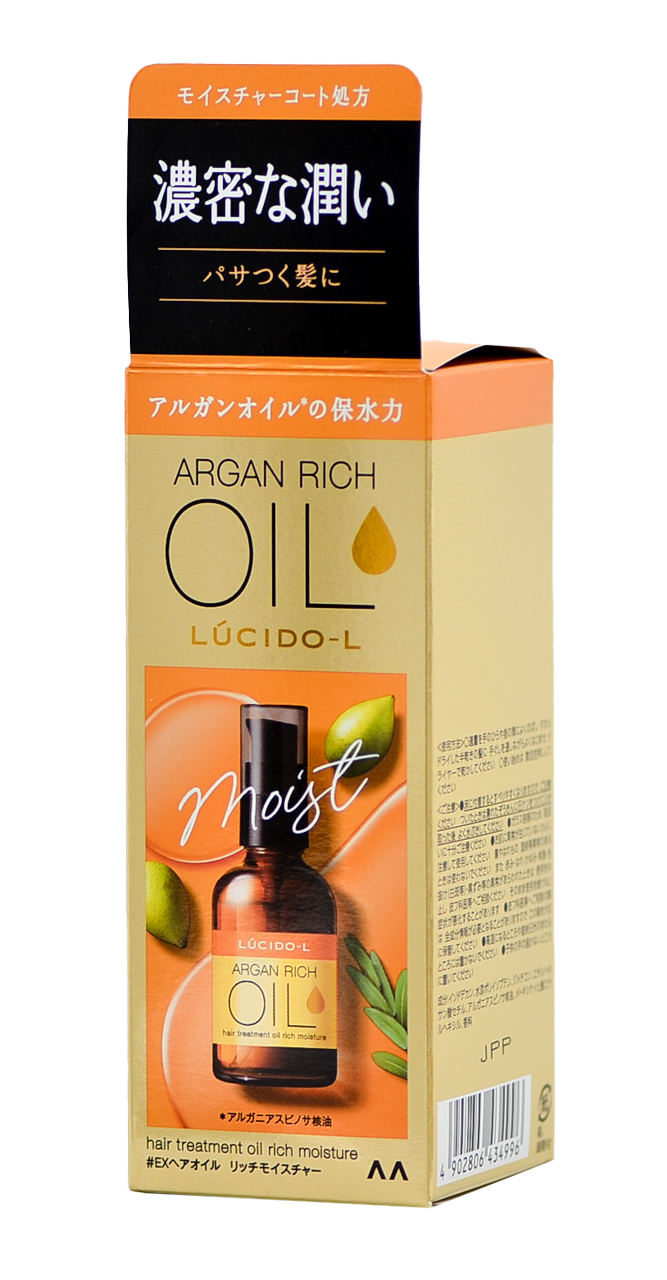 Lucido-L Argan Rich Oil Hair Treatment Oil Rich Moisture-image1