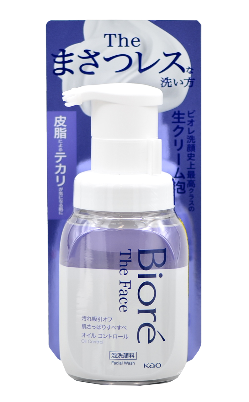 Biore The Face Bubble Face Wash Oil Control Pump-image1 Biore The Face Bubble Face Wash Oil Control Pump-image1