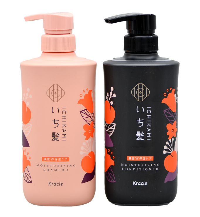 Kracie Ichikami Moisturizing Shampoo & Conditioner Set