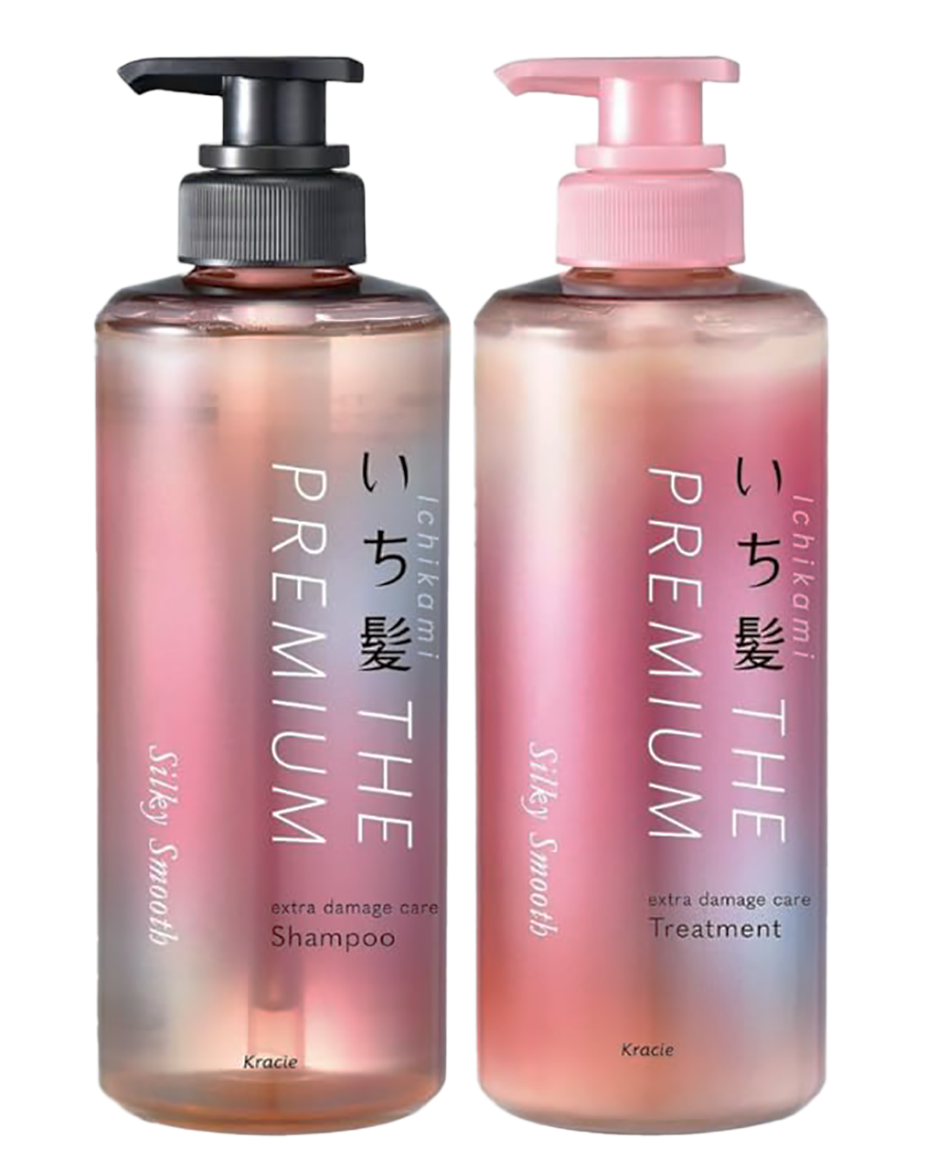 Kracie Silky Smooth The Premium Extra Damage Care Shampoo & Treatment Set-image1