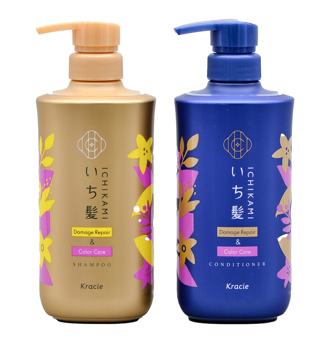 16.2 oz / 16.93 oz, Kracie Ichikami Damage Repair & Color Care