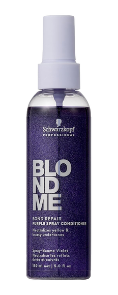 Schwarzkopf Professional BlondMe Bond Repair Purple Spray Conditioner