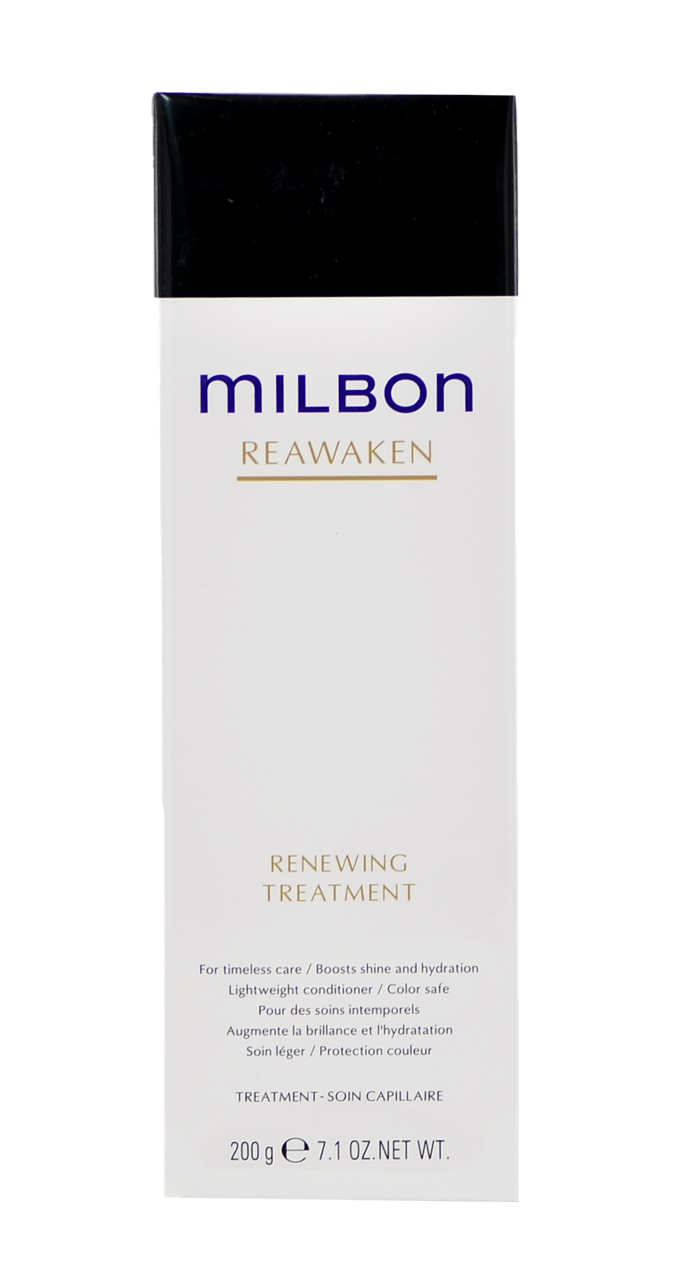 トリートメント milbon REAWAKEN RENEWING TREATMENT 7.1 oz, Milbon Reawaken Renewing Treatment | SleekShop