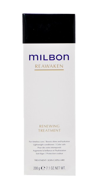 トリートメント milbon REAWAKEN RENEWING TREATMENT 7.1 oz, Milbon Reawaken Renewing Treatment | SleekShop