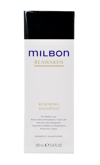 6.8 oz, Milbon Reawaken Renewing Shampoo | SleekShop