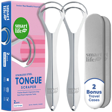 SmartLifeco Stainless Steel Tongue Scraper