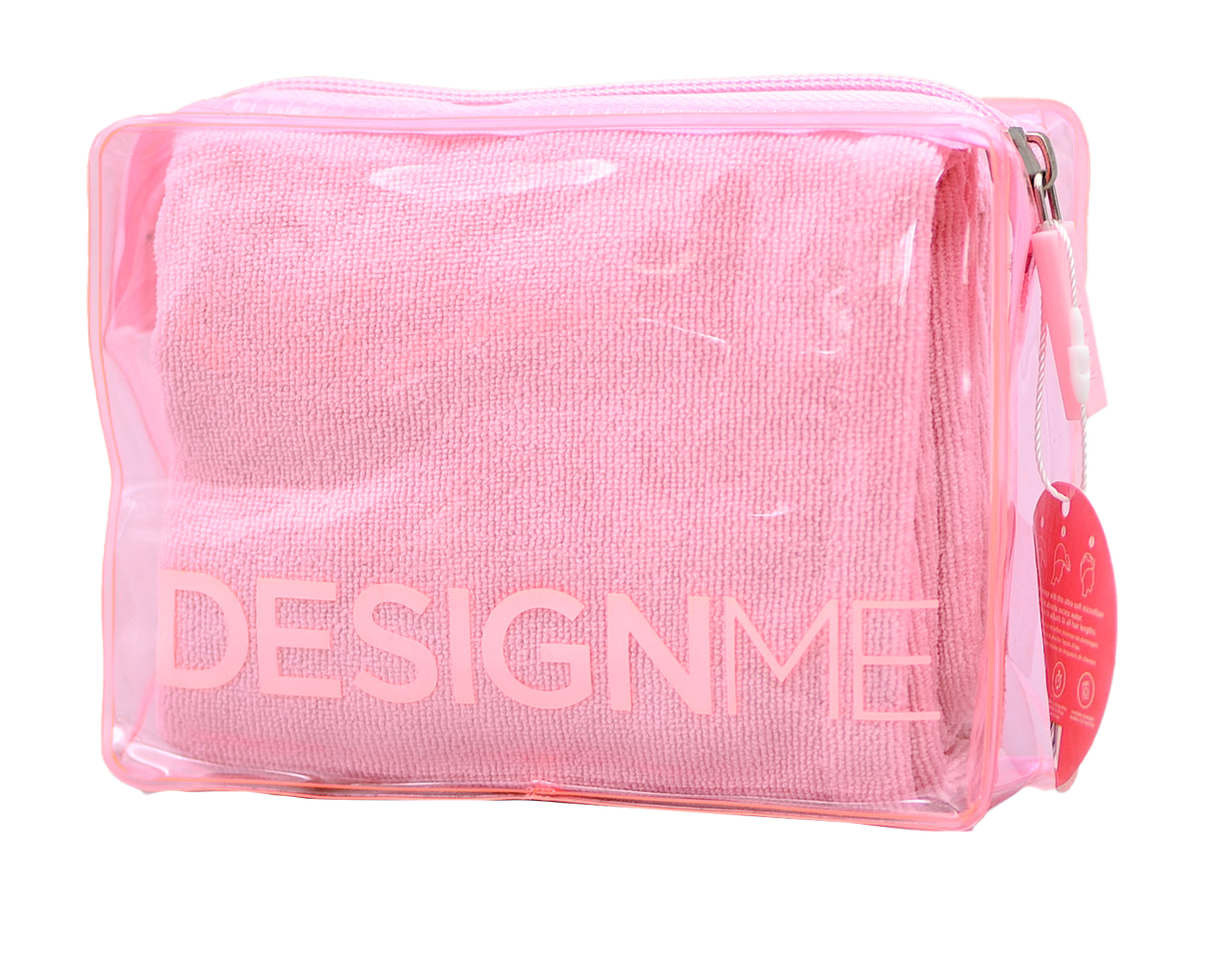 Pink, Design.Me Microfiber Hair Towel | SleekShop