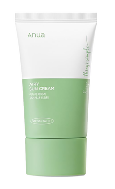 Anua Airy Sun Cream SPF50+ PA++++-image1 Anua Airy Sun Cream SPF50+ PA++++-image1