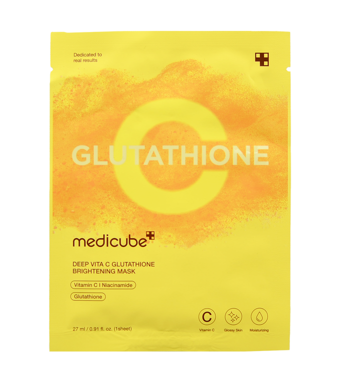 Medicube Deep Vita C Glutathione Brightening Mask