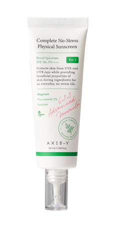 Axis-Y Complete No-Stress Physical Sunscreen