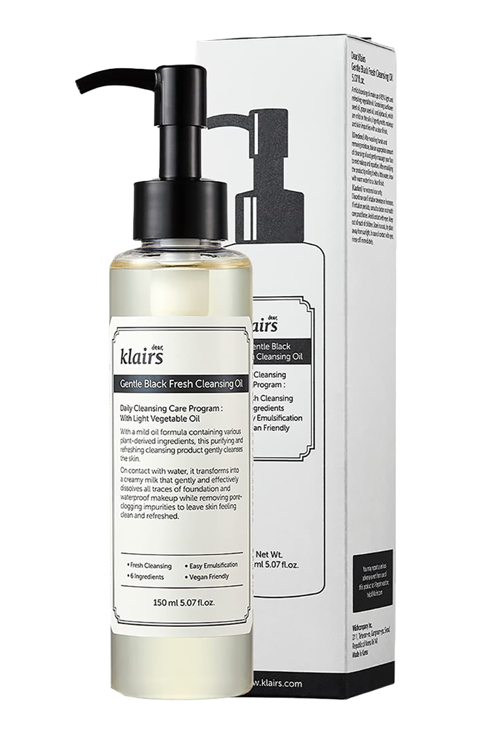 Dear, Klairs Gentle Black Fresh Cleansing Oil-image1 Dear, Klairs Gentle Black Fresh Cleansing Oil-image1
