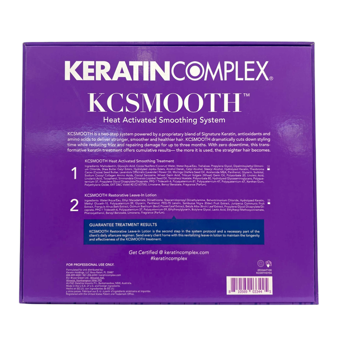 Keratin Complex KCSMOOTH Heat Activated Smoothing System-image2 Keratin Complex KCSMOOTH Heat Activated Smoothing System-image2