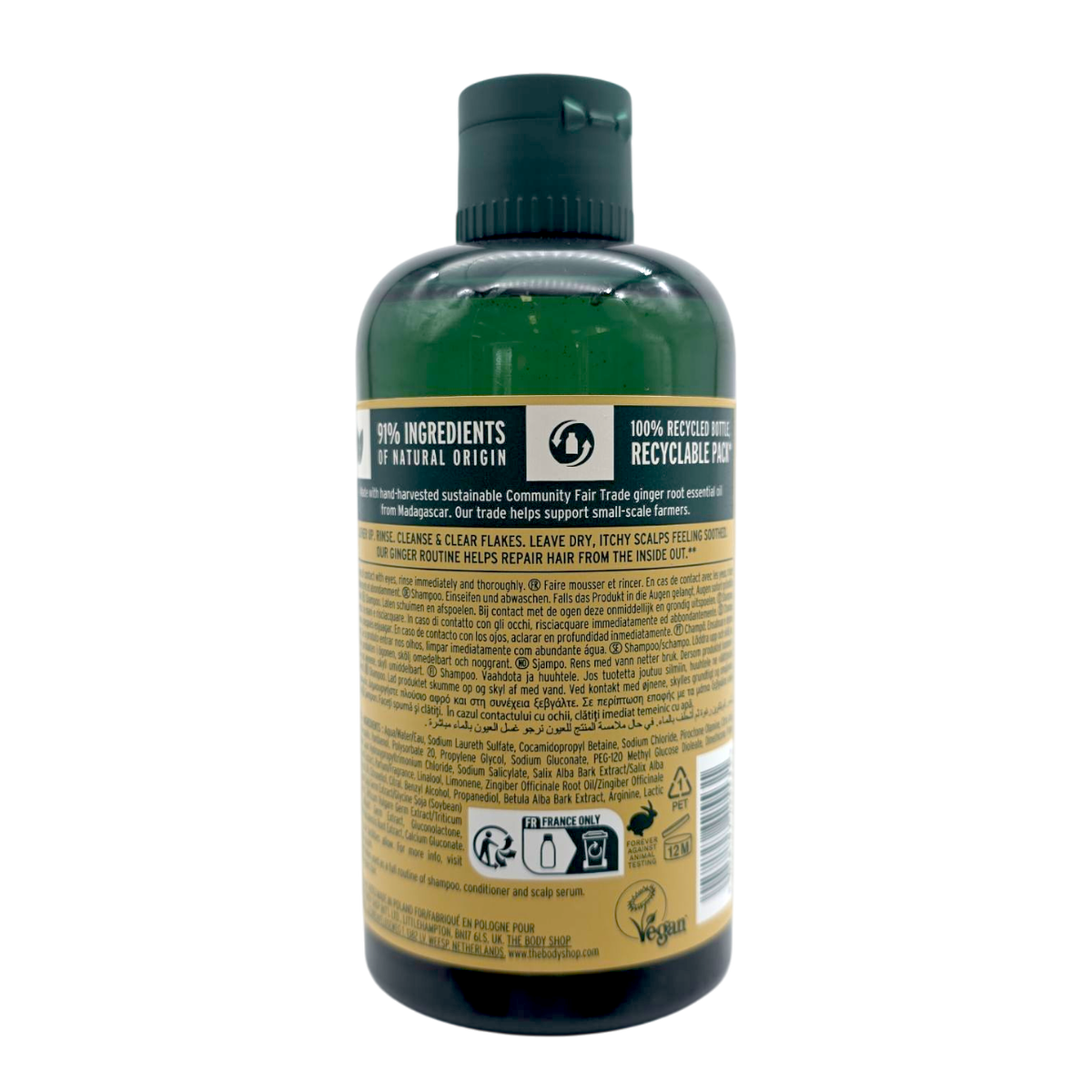 The Body Shop Ginger Shampoo For Dry/Flaky Scalp-image2 The Body Shop Ginger Shampoo For Dry/Flaky Scalp-image2