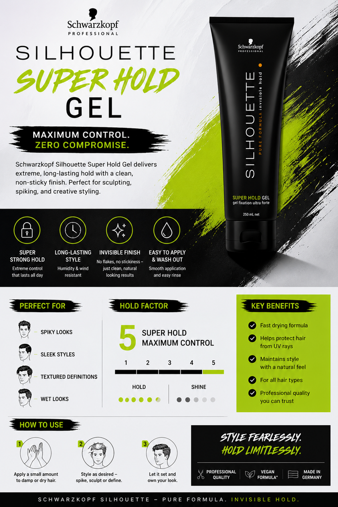 Schwarzkopf Silhouette Super Hold Gel