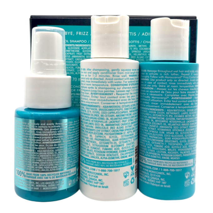 Moroccanoil Frizz Control Goodbye Travel Size Kit