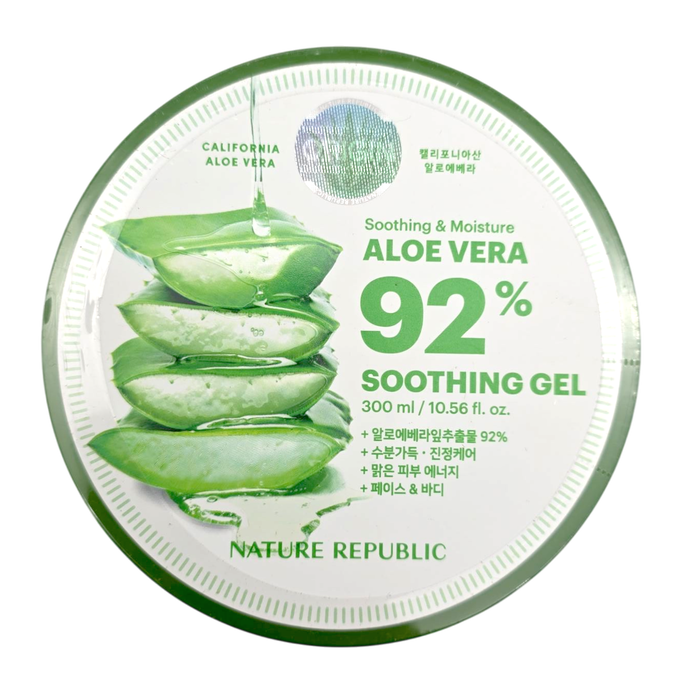 Nature Republic Soothing & Moisture Aloe Vera 92% Soothing Gel-image1 Nature Republic Soothing & Moisture Aloe Vera 92% Soothing Gel-image1