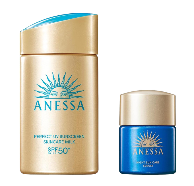 Shiseido Anessa Perfect UV Sunscreen Skincare Milk SPF50+ PA++++ Trial Set B