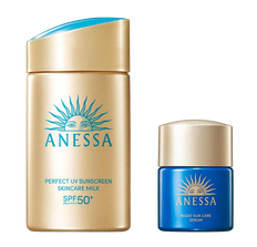 Shiseido&nbsp;Anessa Perfect UV Sunscreen Skincare Milk SPF50+ PA++++ Trial Set B-image1