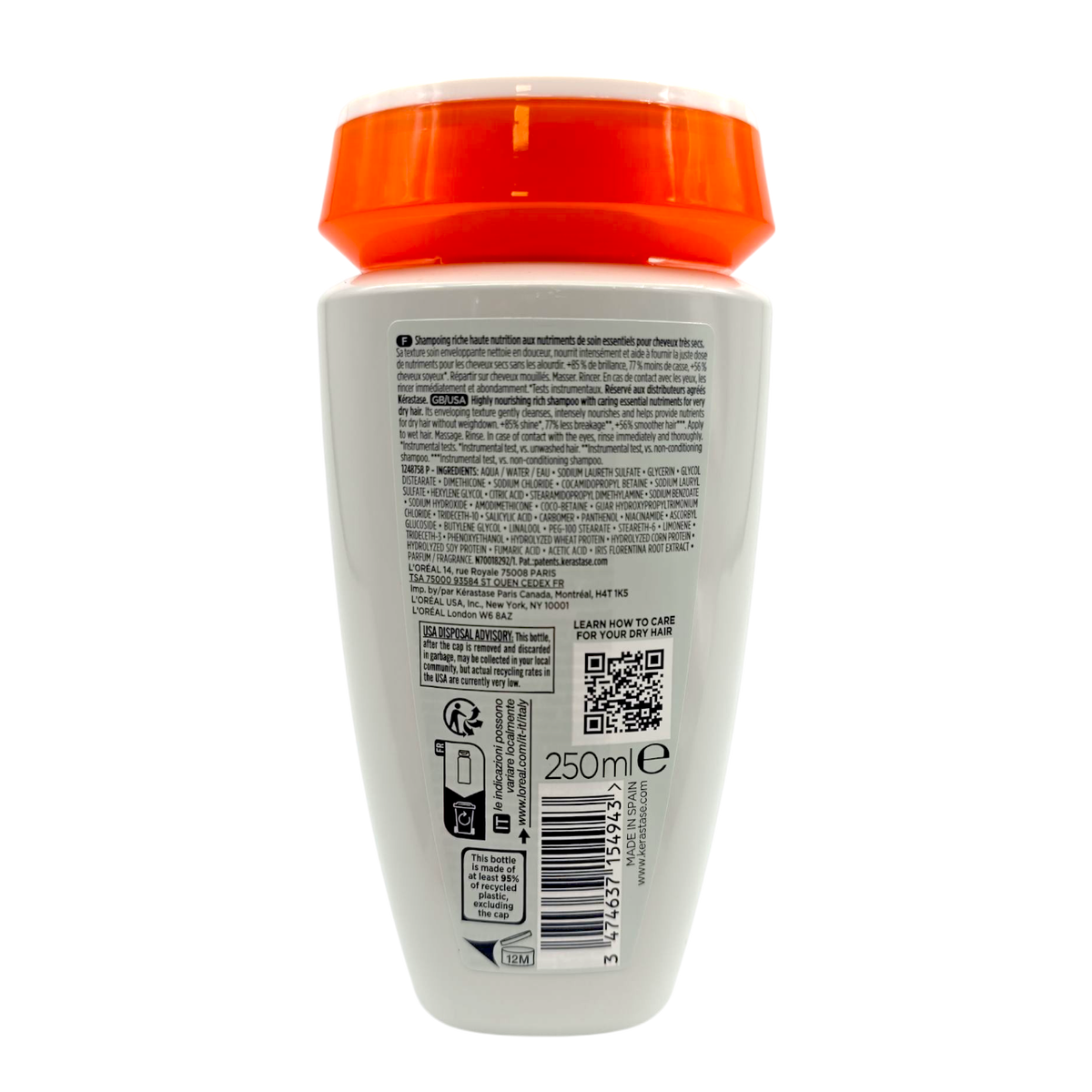 Kerastase Nutritive Bain Satin Riche High Nutrition Shampoo for Very Dry Hair-image2