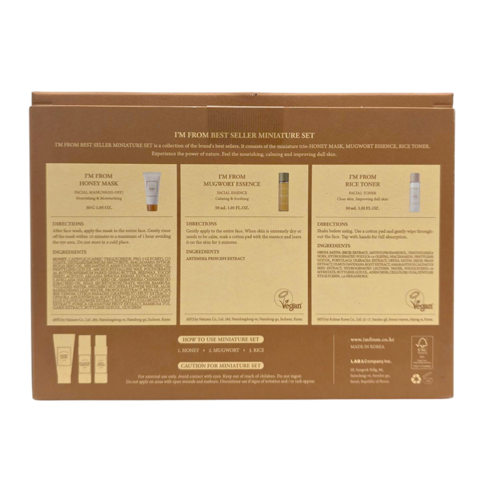 I'm From Best Seller Miniature Set