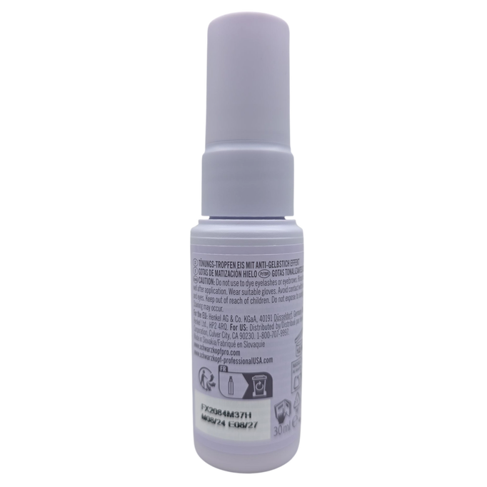 Schwarzkopf Professional BlondMe Purple Toning Drops 1oz - Ice