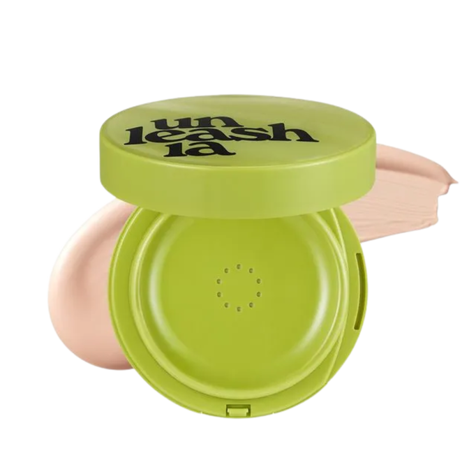 Unleashia Satin Wear Healthy Green Cushion-image1