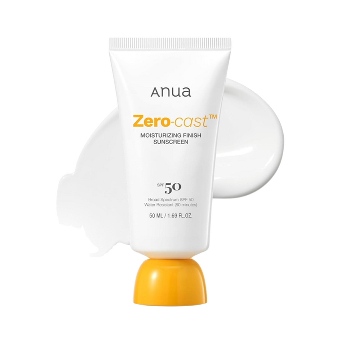 Anua Zero-Cast Moisturizing Finish Sunscreen