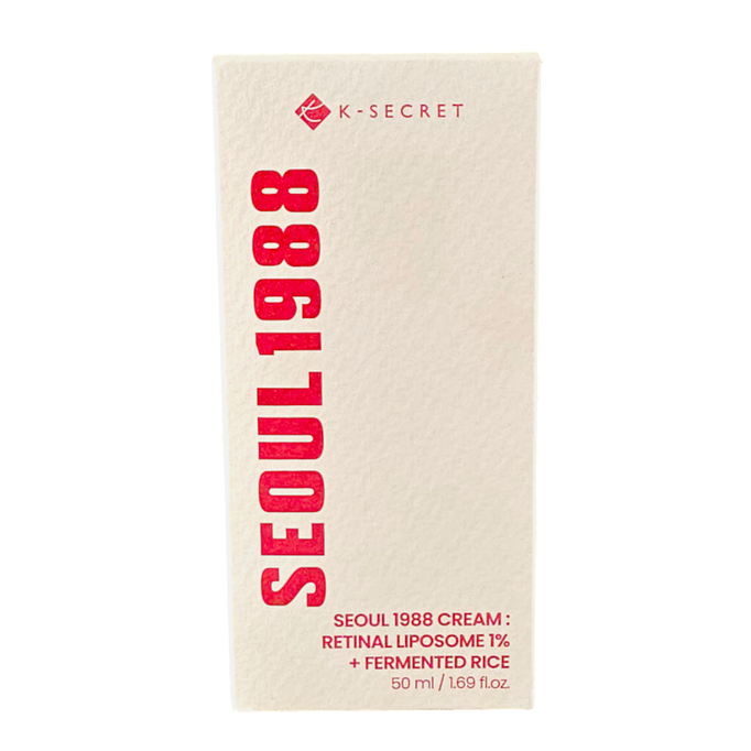 K-Secret SEOUL 1988 Cream : Retinal Liposome 1% + Fermented Rice-image2 K-Secret SEOUL 1988 Cream : Retinal Liposome 1% + Fermented Rice-image2