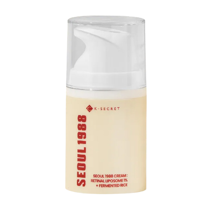 K-Secret SEOUL 1988 Cream : Retinal Liposome 1% + Fermented Rice-image1 K-Secret SEOUL 1988 Cream : Retinal Liposome 1% + Fermented Rice-image1