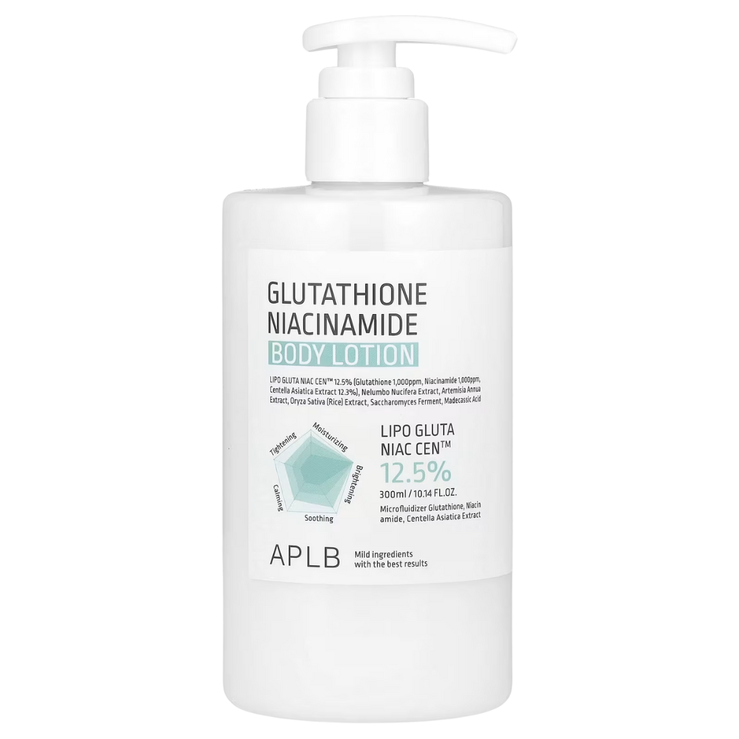 10.14 oz, APLB Glutathione Niacinamide Body Lotion