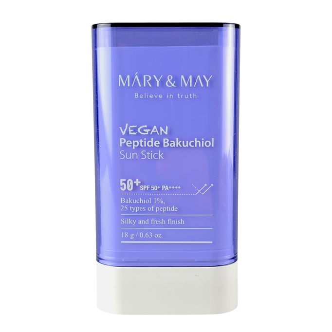 Mary&May Vegan Peptide Bakuchiol Sun Stick SPF50+ PA+