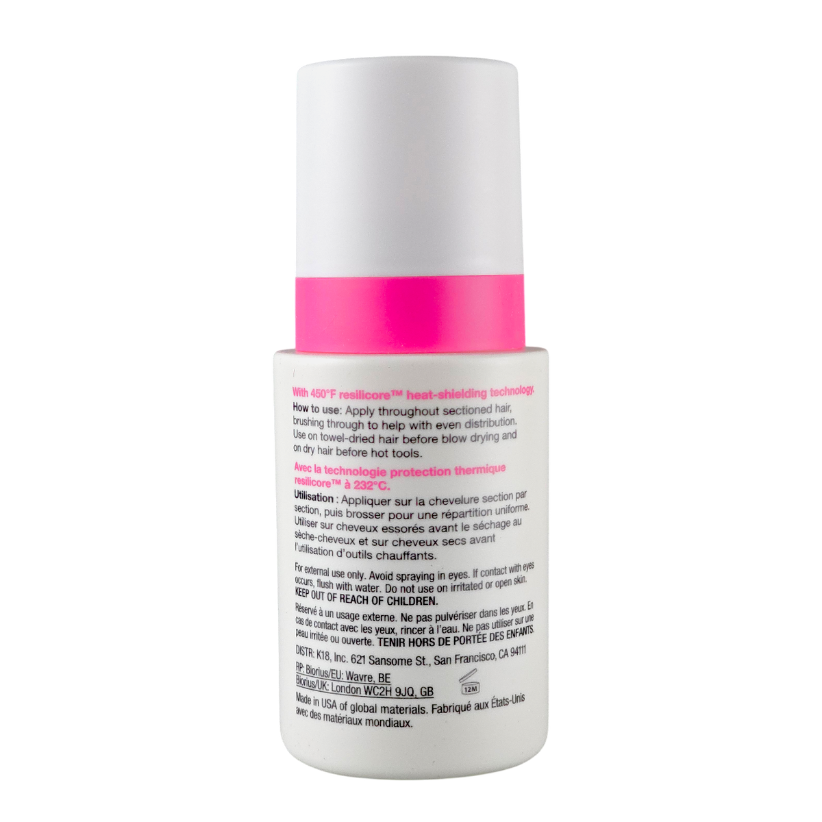 K18 Biomimetic Hairscience HeatBounce Leave-In Conditioning Heat Protectant Spray-image2