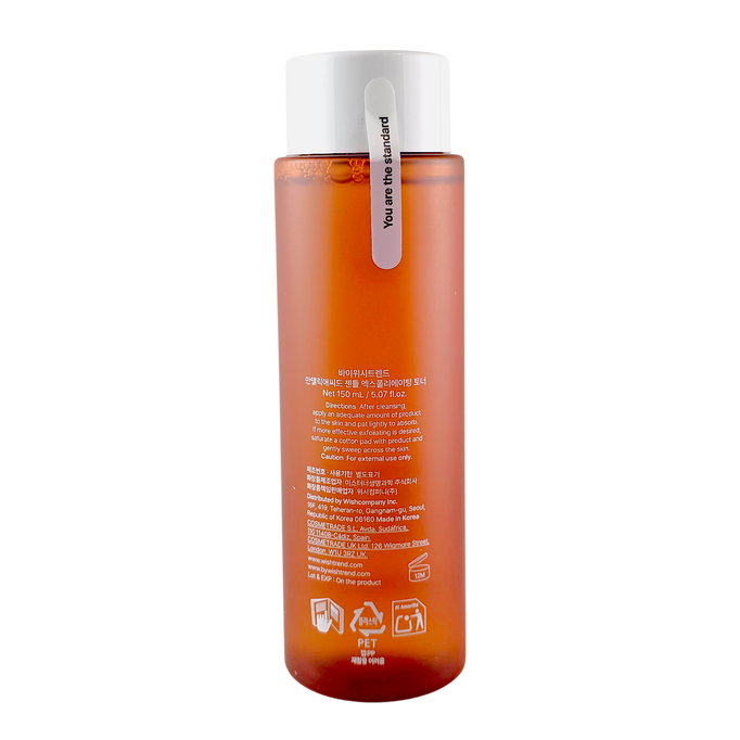 By Wishtrend 5% Mandelic Acid Gentle PHA/AHA Exfoliating Toner
