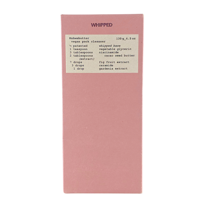 WHIPPED 2-in-1 Vegan Pack Cleanser Brightening Mask & Foam