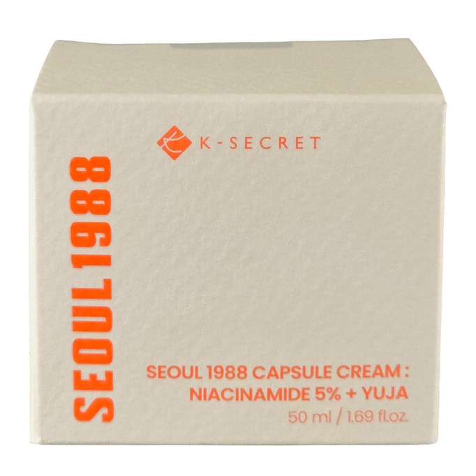K-Secret Seoul 1988 5% Niacinamide + Yuja Capsule Cream-image2 K-Secret Seoul 1988 5% Niacinamide + Yuja Capsule Cream-image2