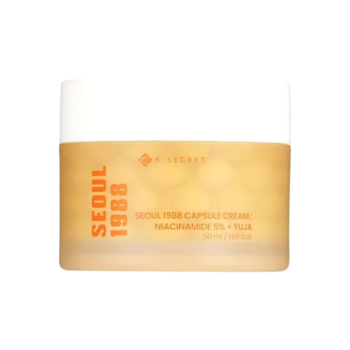 K-Secret Seoul 1988 5% Niacinamide + Yuja Capsule Cream-image1 K-Secret Seoul 1988 5% Niacinamide + Yuja Capsule Cream-image1
