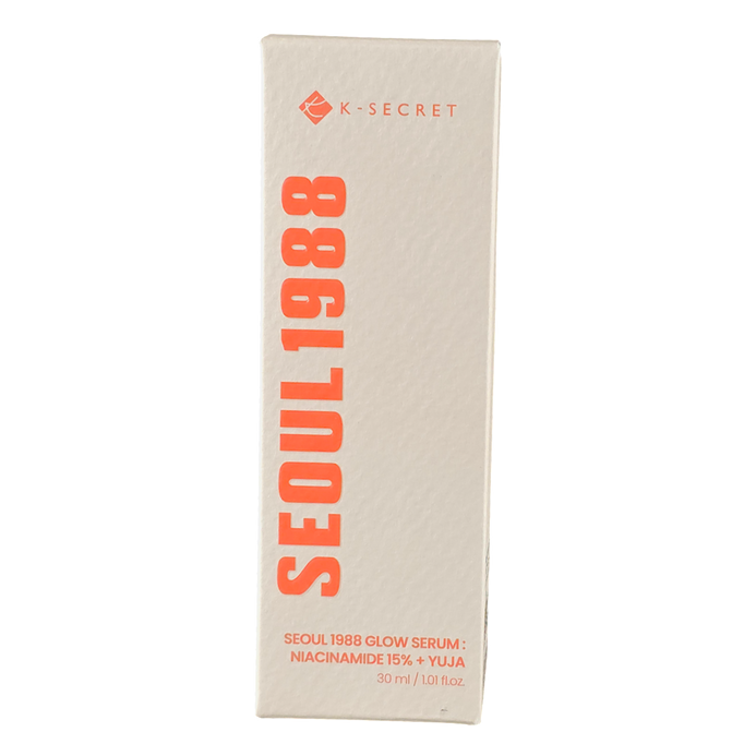 K-Secret Seoul 1988 Glow Serum 15% Niacinamide + Yuja Dark Spot Brightening