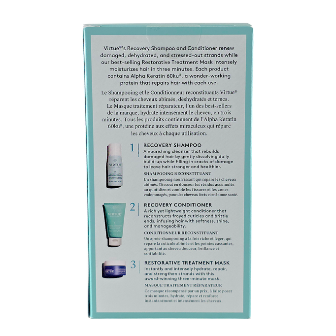 Virtue Labs Recovery Repair & Strengthen For Dry Damage Hair Kit Virtue Labs Recovery Repair & Strengthen For Dry Damage Hair Kit