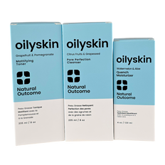 Natural Outcome Oily Skin Daily Oil-Control Regimen Witch Hazel & Grapefruit Matte Finish