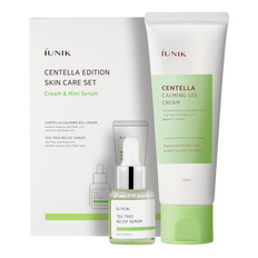 iUNIK Centella Edition Skincare Cream & Mini Serum Set iUNIK Centella Edition Skincare Cream & Mini Serum Set