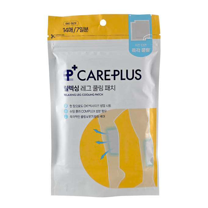 Olive Young Care Plus Relaxing Leg Cooling Patch Hydrogel Caffeine & Menthol Olive Young Care Plus Relaxing Leg Cooling Patch Hydrogel Caffeine & Menthol