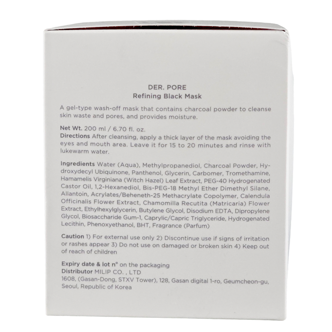 RNW DER. PORE Refining Black Mask