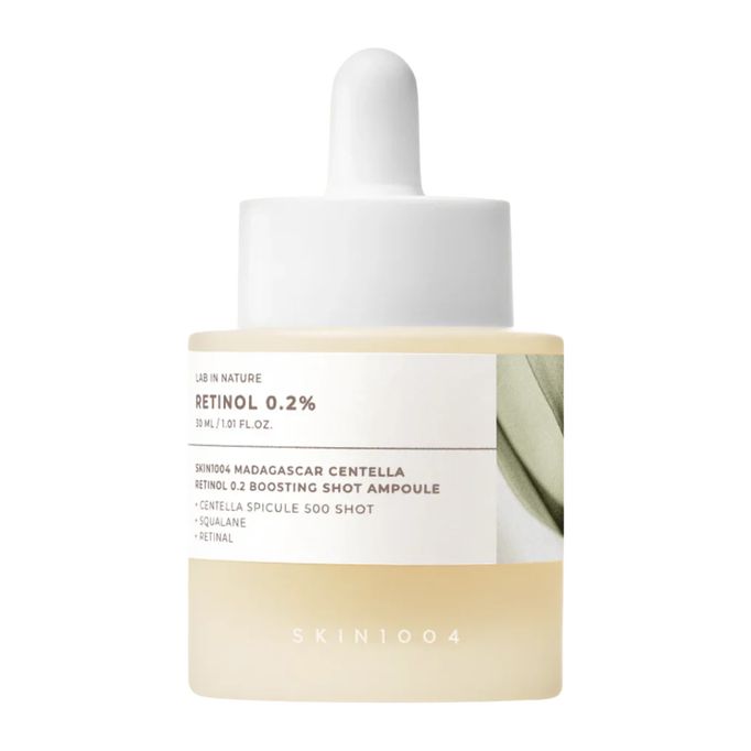 Skin1004 Madagascar Centella Retinol 0.2 Boosting Shot Ampoule Retinal