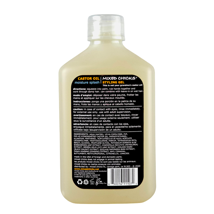 Mixed Chicks Castor Oil Moisture Splash Curly Styling Gel