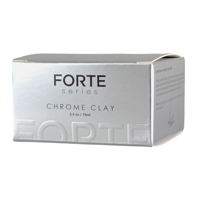 Forte Series Chrome Clay Strong Hold & Matte Finish-image2 Forte Series Chrome Clay Strong Hold & Matte Finish-image2