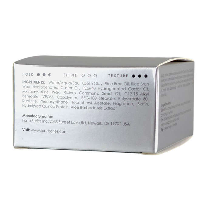 Forte Series Chrome Clay Strong Hold & Matte Finish