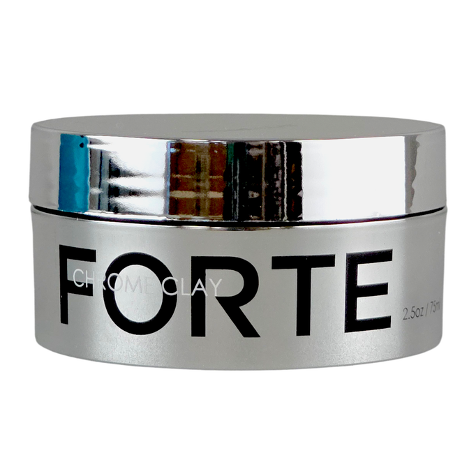 Forte Series Chrome Clay Strong Hold & Matte Finish-image1 Forte Series Chrome Clay Strong Hold & Matte Finish-image1