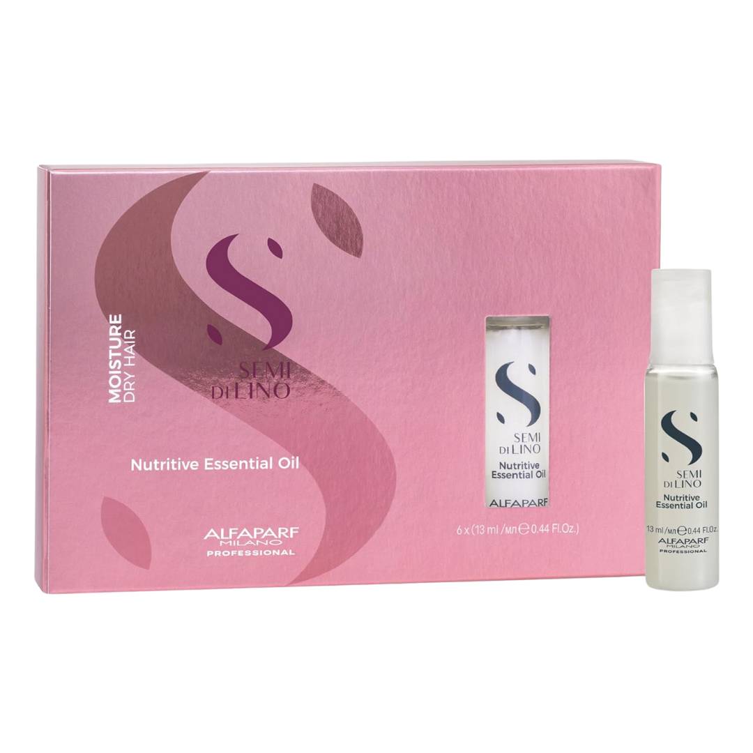 Alfaparf Milano Semi Di Lino Nutritive Essential Oil Vials Honey Nutri-Sugars-image1